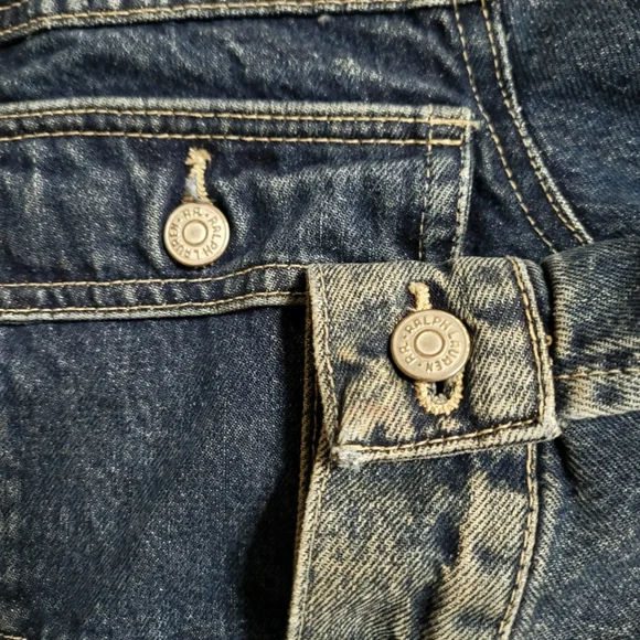 Vintage Ralph Lauren RRL Denim Jacket Size Small Trucker Western Made In USA - Picture 4 of 8